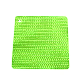 Прихватка квадратная LotusGrill, зеленый лайм