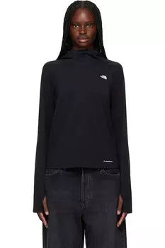 Приключенческая худи с капюшоном от солнца The North Face, черный