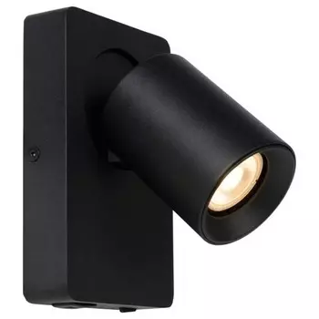 Прикроватная лампа Lucide NIGEL, черный