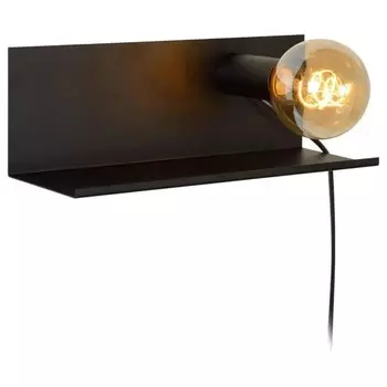 Прикроватная лампа Lucide SEBO, черный