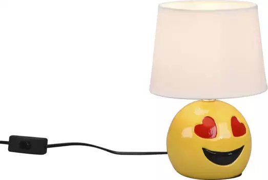 Прикроватный светильник TRIO Leuchten "Lovely", для лампочек 1 x E14 18,0 см, Высота: 26,0 см, белый