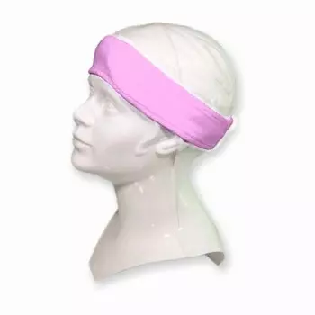 Prima Beauty, Повязка на голову косметическая для сауны из махровой ткани, розовый