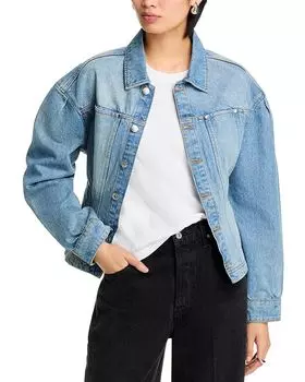 Прима Джинсовая Куртка EB Denim, синий