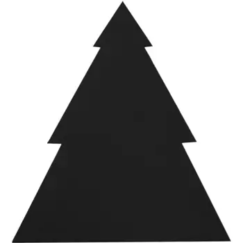 Primaflor-Ideen в текстильной подставке для столовых приборов «Елка, Рождественские украшения», (набор, 4 шт.), также идеально подходит в качестве украшения стола или подставки, размер 47,5 х 40 см Primaflor-Ideen In Textil, черный