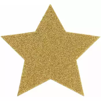 Primaflor-Ideen в текстильной подставке «Звезда, Рождественские украшения», (набор, 6 шт.), идеально подходит в качестве подставки или украшения стола, размер 16,5 см Primaflor-Ideen In Textil, цвет goldfarben