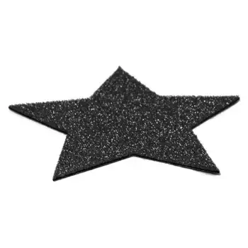 Primaflor-Идеи в текстильной подставке для столовых приборов «Звезда, Рождественские украшения», (набор, 4 шт.), также идеально подходит в качестве подставки или украшения, размер 29,5 см Primaflor-Ideen In Textil, черный