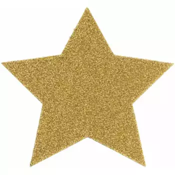 Primaflor-Идеи в текстиле Подставка для столовых приборов «Звезда, Рождественское украшение» (набор, 4 шт.), идеальна в качестве подставки или украшения стола, размер 16,5 см Primaflor-Ideen In Textil, цвет goldfarben