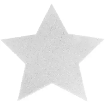 Primaflor-Идеи в текстиле Подставки для столовых приборов «Звезда, Рождественское украшение» (набор, 2 шт.), также идеально подходят в качестве подставки или украшения, размер 29,5 см Primaflor-Ideen In Textil, белый