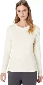 Primo - футболка с круглым вырезом и длинными рукавами Toad&Co, цвет Salt 1