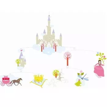 Принцесса - мобиль для детей Djeco