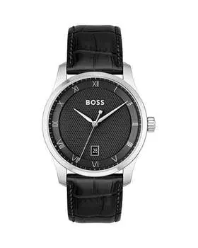 Принципиальные часы, 41 мм BOSS Hugo Boss, цвет Black