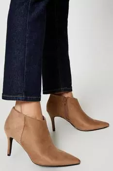 Принципы: туфли-лодочки Odette на остроконечном каблуке-шпильке Dorothy Perkins, бежевый