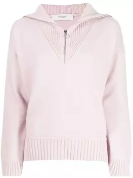 Pringle of Scotland джемпер на молнии, розовый