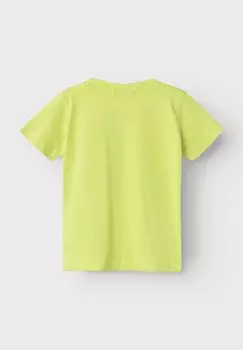 Принт на футболке 2Er-Pack Rundhals Kurzarm Bequemes Name it, светло-зеленый
