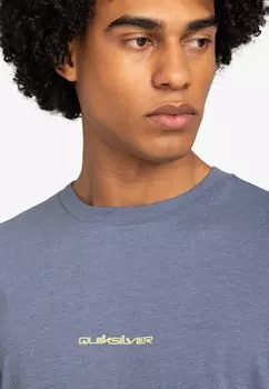 Принт на футболке ABSTRACT NATURE SS Quiksilver, синий