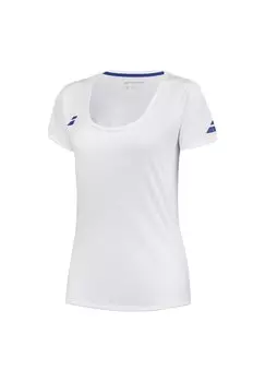 Принт на футболке Babolat, белый