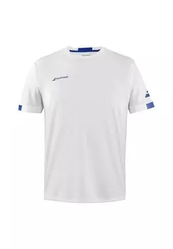 Принт на футболке Babolat, белый