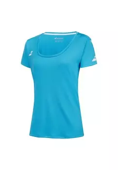 Принт на футболке Babolat, бирюзовый