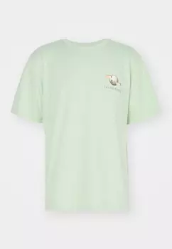 Принт на футболке BALANCE Filling Pieces, зеленый