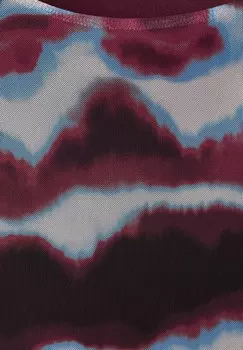 Принт на футболке BATIK Street One, темно-красный