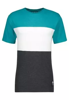 Принт на футболке Benak alife & kickin, зеленый