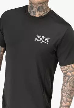 Принт на футболке BENLEE, черный