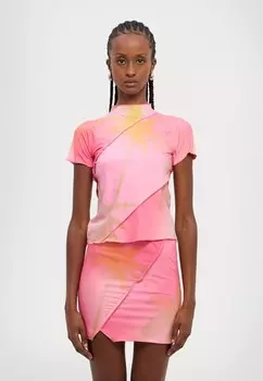 Принт на футболке BIAS BABYSLEEVE Ioannes, розовый