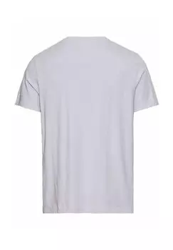 Принт на футболке camel active, лавандовый