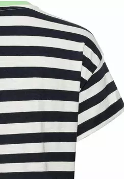 Принт на футболке camel active, темно-синий