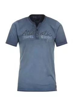 Принт на футболке CASAMODA, синий