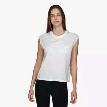 Принт на футболке Champion, белый