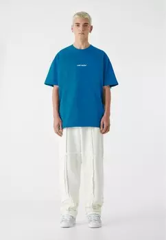 Принт на футболке CHAOS Lost Youth, синий