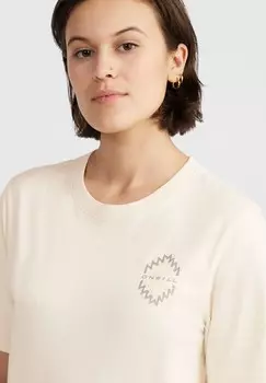 Принт на футболке CHEST GRAPHIC O'Neill, бежевый