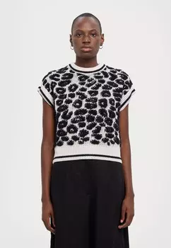 Принт на футболке CHIARA AZ Factory, белый