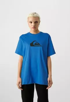Принт на футболке COMP LOGO UNISEX Quiksilver, синий
