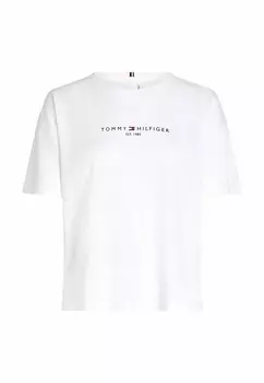 Принт на футболке COOL Tommy Hilfiger, белый