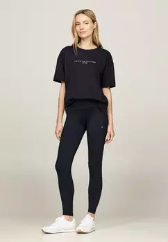 Принт на футболке COOL Tommy Hilfiger, темно-синий
