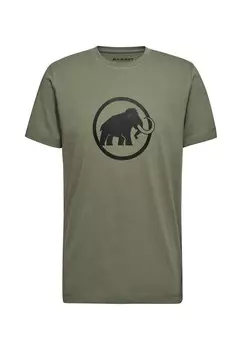 Принт на футболке CORE CLASSIC Mammut, зеленый