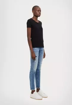 Принт на футболке EA7 Emporio Armani, черный