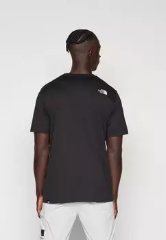 Принт на футболке EASY TEE The North Face, черный