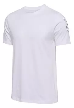 Принт на футболке ELEMENTAL CHEVRON Hummel, белый