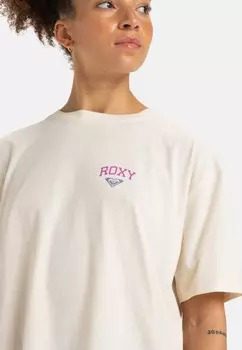 Принт на футболке ESSENTIAL ENERGY Roxy, бежевый