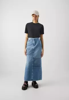 Принт на футболке Even&Odd, антрацит