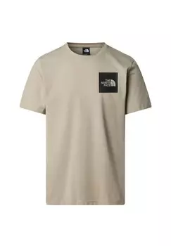 Принт на футболке FINE The North Face, темно-серый