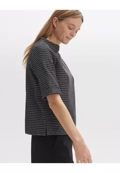 Принт на футболке GADENI STRUCTURE Opus, черный