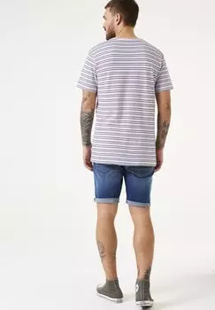 Принт на футболке Garcia, розовый