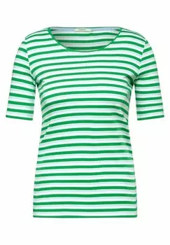 Принт на футболке GESTREIFT Cecil, светло-зеленый