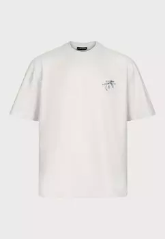 Принт на футболке GORET TEE Pegador, бежевый