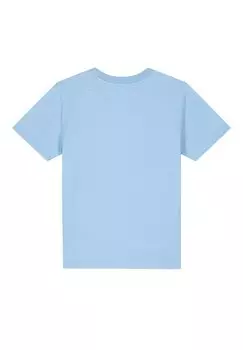 Принт на футболке Graffiti Astronaut watapparel, синяя душа