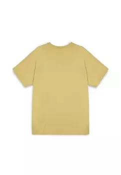 Принт на футболке Grimey, хаки